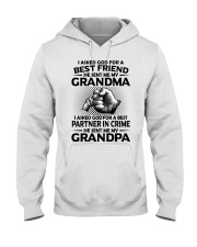 Grandma is my best friend Hooded Sweatshirt thumbnail