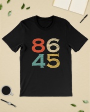 Classic Vintage Style 86 45 Anti Trump T-Shirt Classic T-Shirt lifestyle-mens-crewneck-front-19