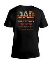 Best selling Dad the Veteran the Myth the Legend T V-Neck T-Shirt thumbnail