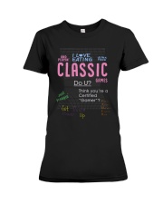 brian david gilbert I love eating classic games Premium Fit Ladies Tee thumbnail