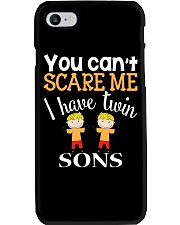 You cant scare me I have twin Sons Phone Case thumbnail