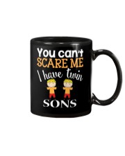 You cant scare me I have twin Sons Mug thumbnail