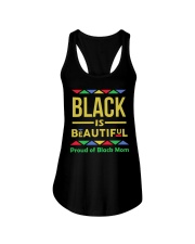 Black is Beautiful Proud of Black Mom Ladies Flowy Tank thumbnail