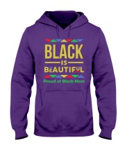 Black is Beautiful Proud of Black Mom Hooded Sweatshirt thumbnail