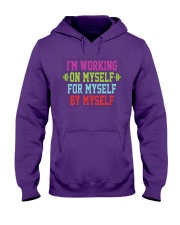 Working On Myself Hooded Sweatshirt thumbnail