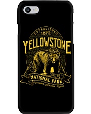 Yellowstone National Park Bear Phone Case thumbnail