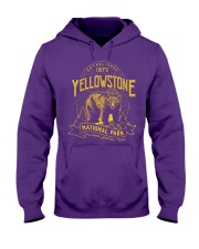 Yellowstone National Park Bear Hooded Sweatshirt thumbnail