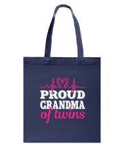 Proud Grandma of twins Tote Bag thumbnail