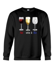 Red White Blue Crewneck Sweatshirt thumbnail