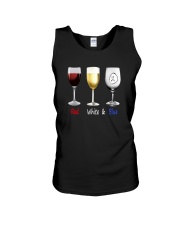 Red White Blue Unisex Tank thumbnail