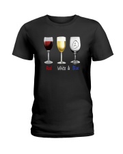 Red White Blue Ladies T-Shirt thumbnail
