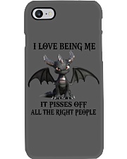 I LOVE BEING ME Phone Case tile