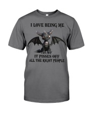 I LOVE BEING ME Premium Fit Mens Tee tile