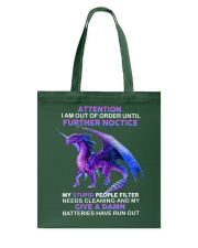 ATTENTION Tote Bag tile