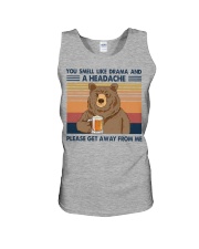 YOU SMELL LIKE DRAMA AND A HEADACHE Unisex Tank tile
