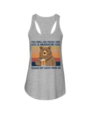 YOU SMELL LIKE DRAMA AND A HEADACHE Ladies Flowy Tank tile