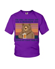 YOU SMELL LIKE DRAMA AND A HEADACHE Youth T-Shirt tile