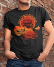 ALWAYS TAKE THE SCENIC ROUTE Classic T-Shirt apparel-classic-tshirt-lifestyle-26