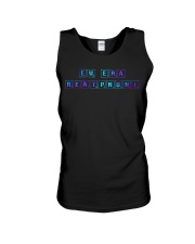 PREGNANCY ANNOUNCEMENT Unisex Tank tile