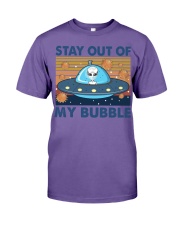 STAY OUT OF MY BUBBLE Premium Fit Mens Tee tile