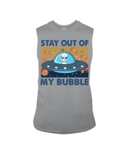 STAY OUT OF MY BUBBLE Sleeveless Tee tile
