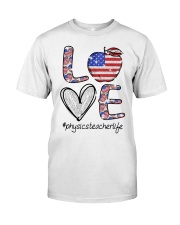 PHYSICS TEACHER Premium Fit Mens Tee tile