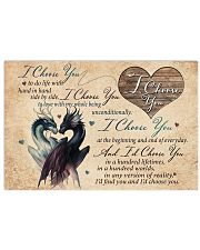 I CHOOSE YOU 17x11 Poster front