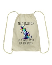Teachersaurus Drawstring Bag tile