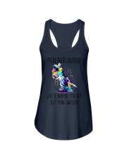 Teachersaurus Ladies Flowy Tank tile