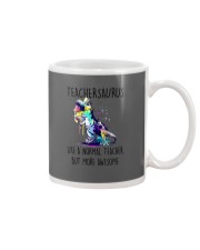 Teachersaurus Mug tile