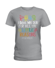 I love my job Ladies T-Shirt tile