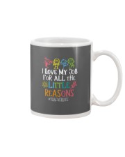 I love my job Mug tile