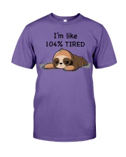 I'M LIKE 100 PERCENT TIRED Premium Fit Mens Tee tile
