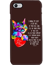 I KNOW I'M JUST A CAT Phone Case tile