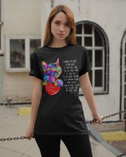 I KNOW I'M JUST A CAT Classic T-Shirt apparel-classic-tshirt-lifestyle-19