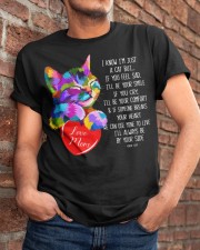 I KNOW I'M JUST A CAT Classic T-Shirt apparel-classic-tshirt-lifestyle-26