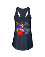 I KNOW I'M JUST A CAT Ladies Flowy Tank tile