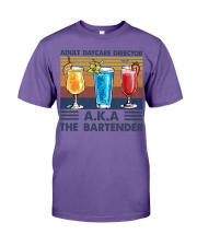 ADULT DAYCARE DIRECTOR AKA THE BARTENDER Premium Fit Mens Tee tile