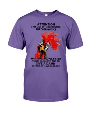 ATTENTION CHICKEN Premium Fit Mens Tee tile