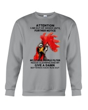 ATTENTION CHICKEN Crewneck Sweatshirt tile