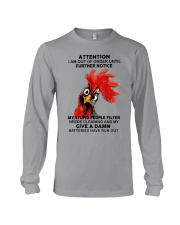 ATTENTION CHICKEN Long Sleeve Tee tile