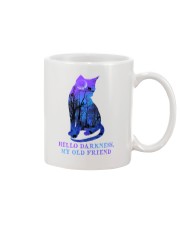 HELLO DARKNESS MY OLD FRIEND Mug tile