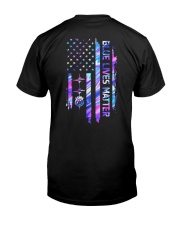 BLUE LIVES MATTER Classic T-Shirt back