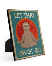 LET THAT SH GO Easel-Back Gallery Wrapped Canvas tile