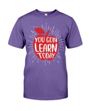 You gon' learn today Premium Fit Mens Tee tile