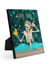 BATH TIME POSTER Easel-Back Gallery Wrapped Canvas tile