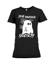 DEAD PANCREAS SOCIETY Premium Fit Ladies Tee tile