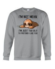 I AM NOT MEAN Crewneck Sweatshirt tile