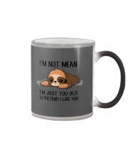 I AM NOT MEAN Color Changing Mug tile