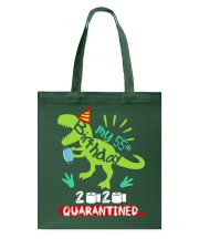 MY 55th Birthday t-rex Tote Bag tile